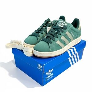 NEW Adidas Campus 00s Green Suede Men’s size 12 NWT + Box